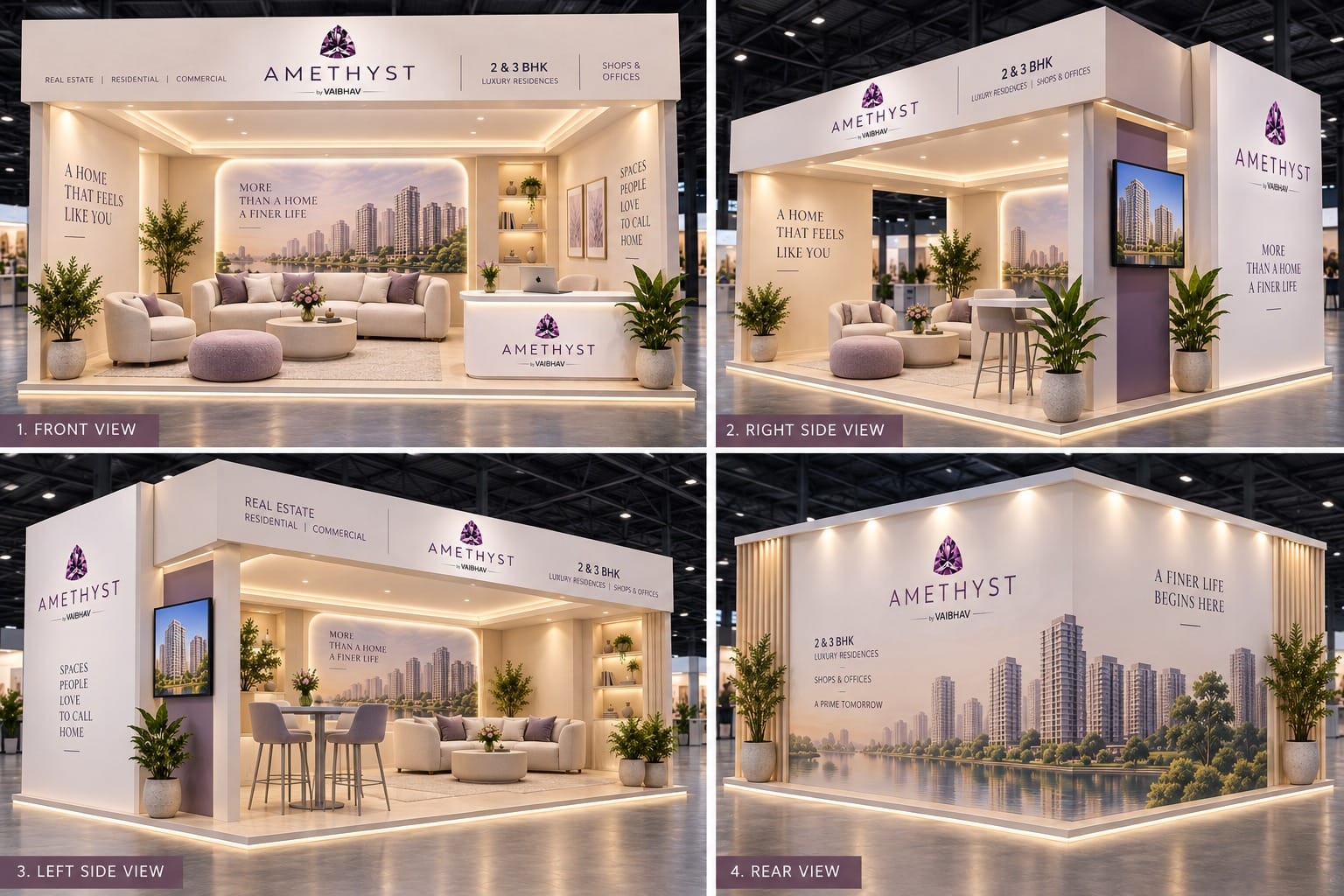 Amethyst by Vaibhav — Exhibition Stall — view 2