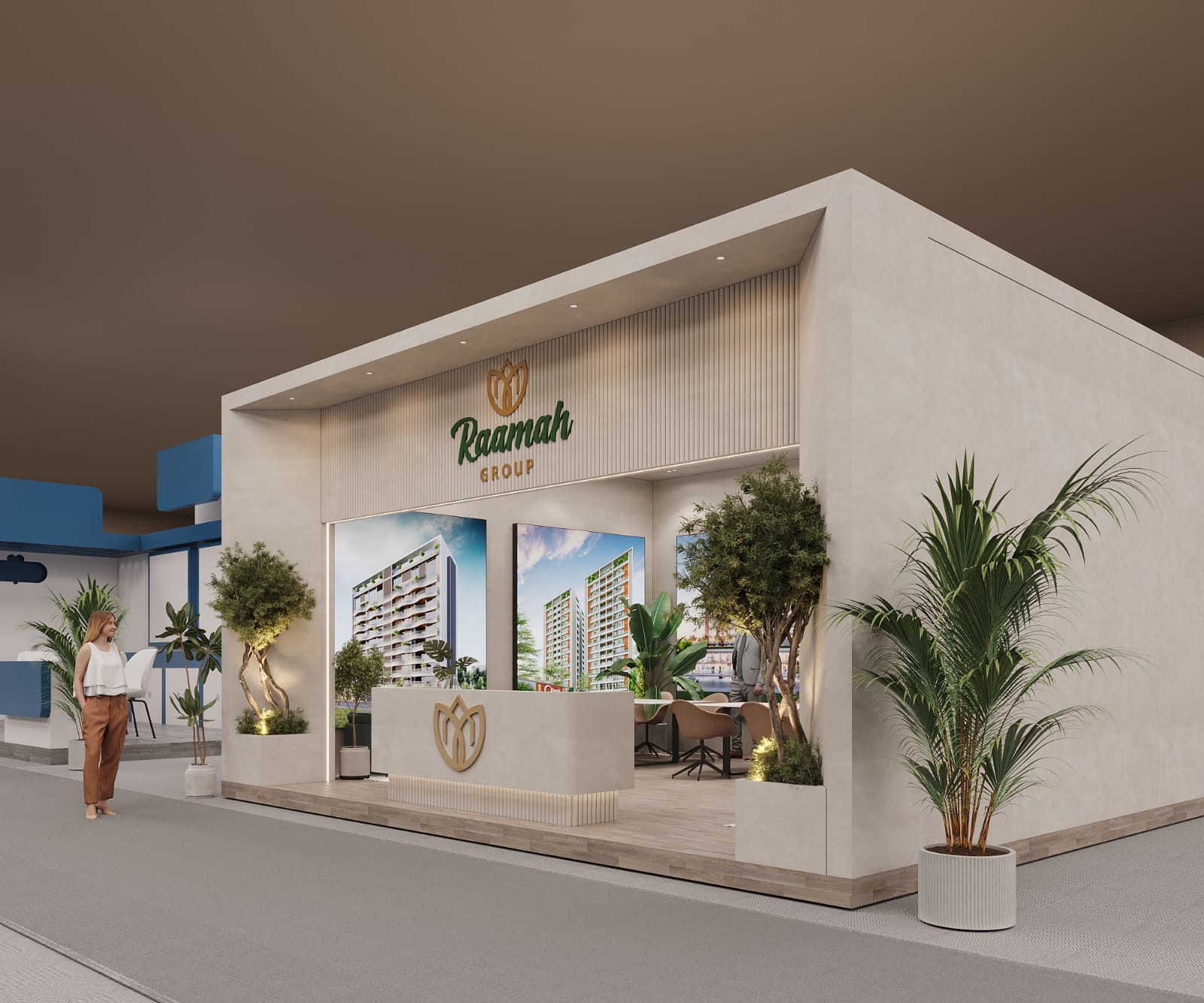 Raamah Group — Exhibition Stall — view 2